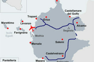 Voli per Trapani: la utile mappa della provincia