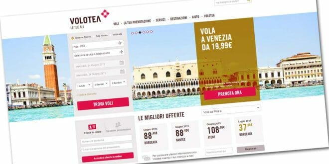 Volotea sito ufficiale