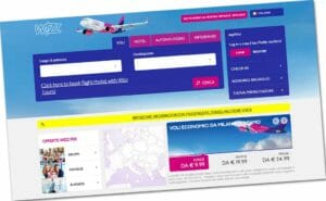 Wizzair, sito low cost