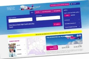 Wizzair, sito low cost