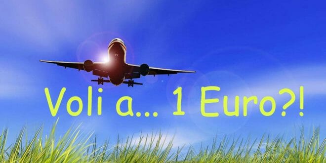 Offerte di voli a 1 euro