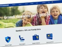 Ryanair offerta Family Extra