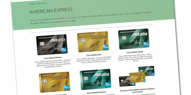 Alitalia American Express