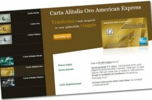 American Express Millemiglia Alitalia